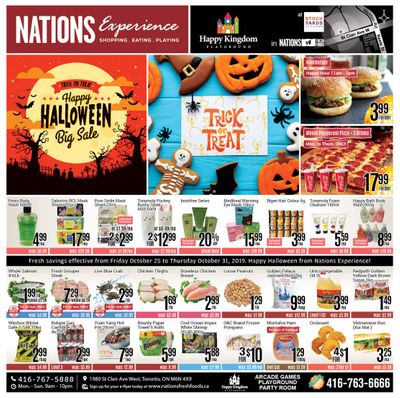 Nations Fresh Foods (Toronto) Flyer October 25 to 31