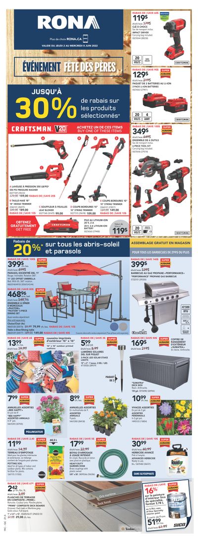 Rona (QC) Flyer June 2 to 8