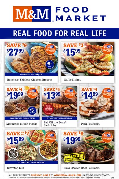 M&M Food Market (ON) Flyer June 2 to 8