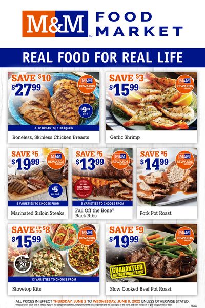 M&M Food Market (Atlantic & West) Flyer June 2 to 8