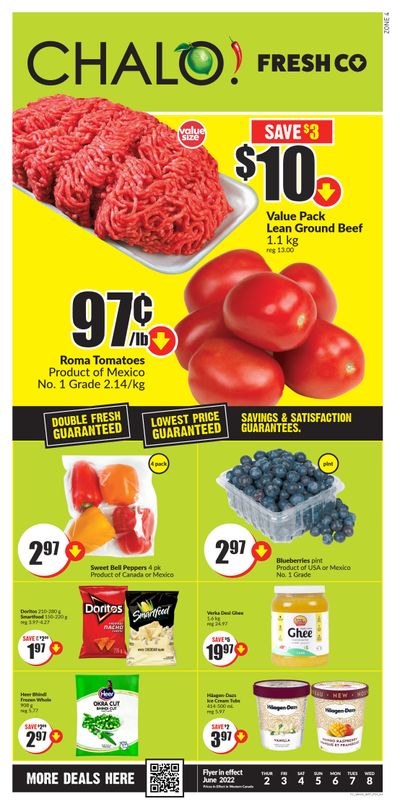 Chalo! FreshCo (West) Flyer June 2 to 8