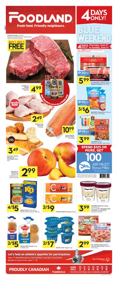 Foodland (ON) Flyer June 2 to 8