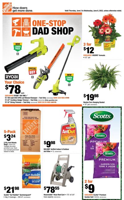 Home Depot (ON) Flyer June 2 to 8