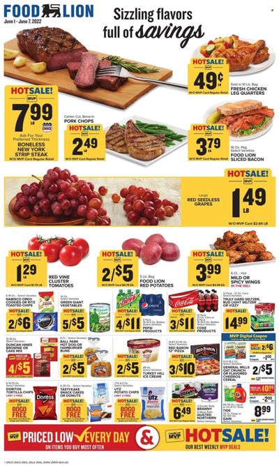 Food Lion (NC) Weekly Ad Flyer June 1 to June 8