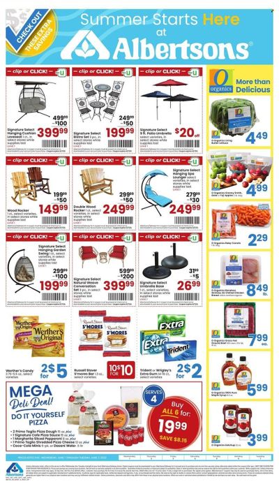 Albertsons (CA, ID, LA, MT, OR, TX, WA) Weekly Ad Flyer June 1 to June 8