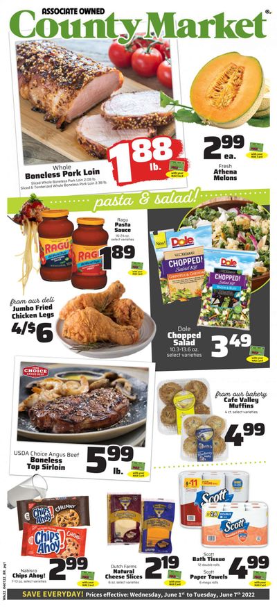 County Market (IL, IN, MO) Weekly Ad Flyer June 1 to June 8