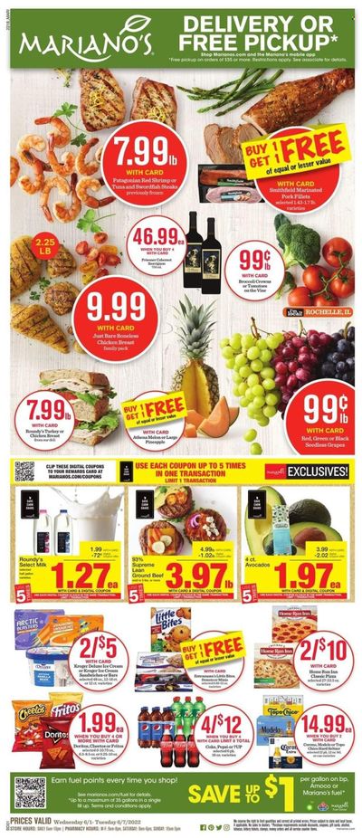 Mariano’s (IL) Weekly Ad Flyer June 1 to June 8