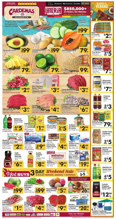 Cardenas (CA, NV) Weekly Ad Flyer June 1 to June 8