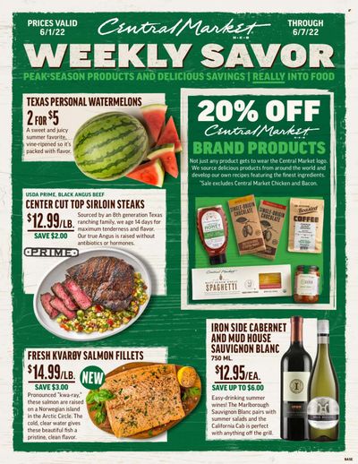 Central Market (TX) Weekly Ad Flyer June 1 to June 8