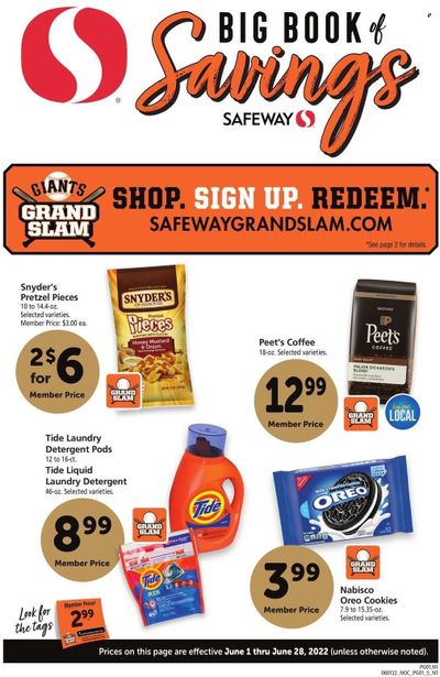 Safeway (CA, HI, OR, WA) Weekly Ad Flyer June 1 to June 8
