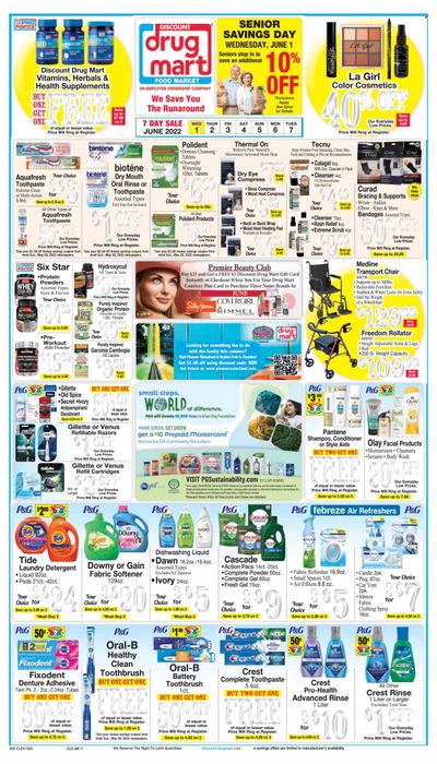 Discount Drug Mart (OH) Weekly Ad Flyer June 1 to June 8