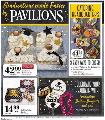 Pavilions (CA) Weekly Ad Flyer June 1 to June 8