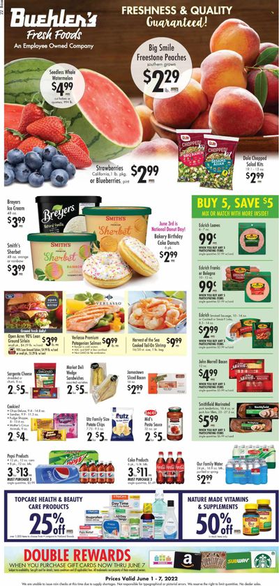 Buehler's (OH) Weekly Ad Flyer June 1 to June 8