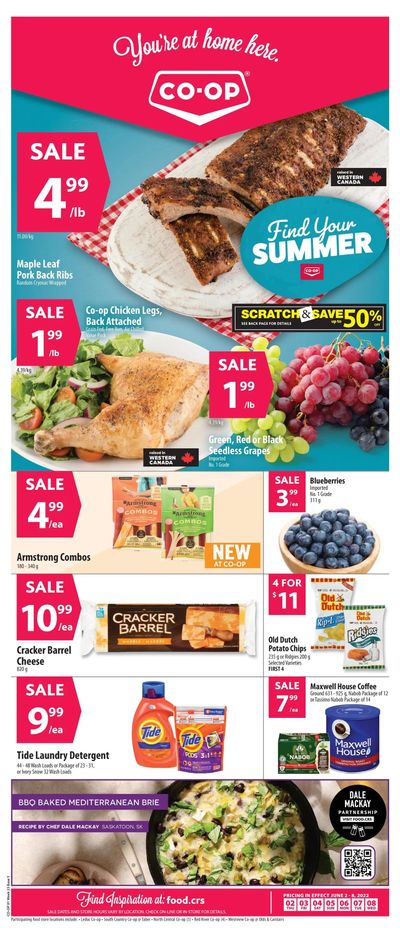 Co-op (West) Food Store Flyer June 2 to 8 Co-op (West) Food Store Flyer June 2 to 8