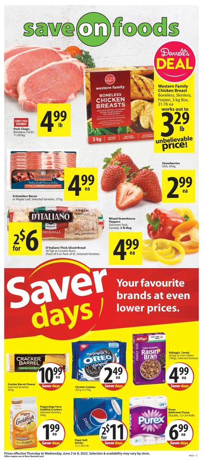 Save on Foods (SK) Flyer June 2 to 8