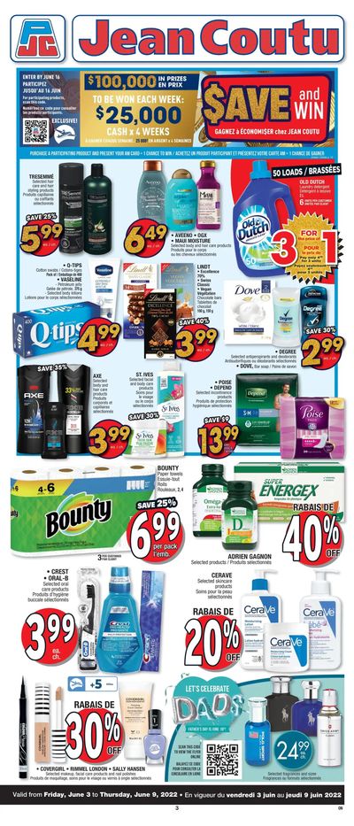 Jean Coutu (ON) Flyer June 3 to 9