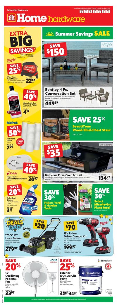 Home Hardware (ON) Flyer June 2 to 8