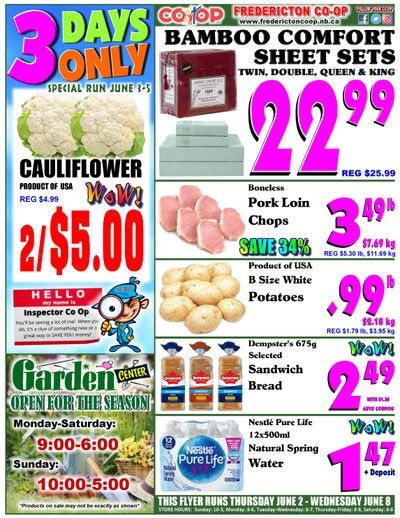 Fredericton Co-op Flyer June 2 to 8