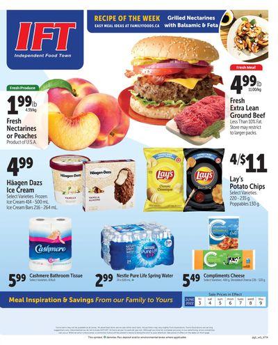 IFT Independent Food Town Flyer June 3 to 9