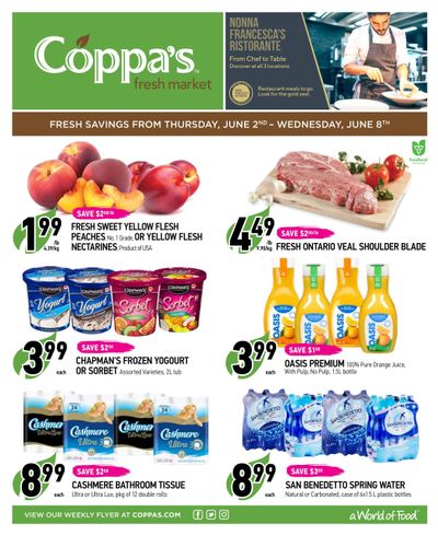 Coppa's Fresh Market Flyer June 2 to 8