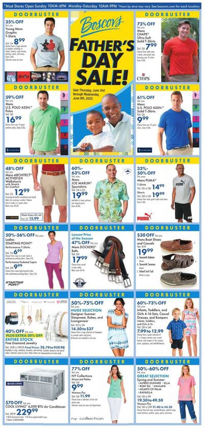 Boscov's Weekly Ad Flyer June 2 to June 9