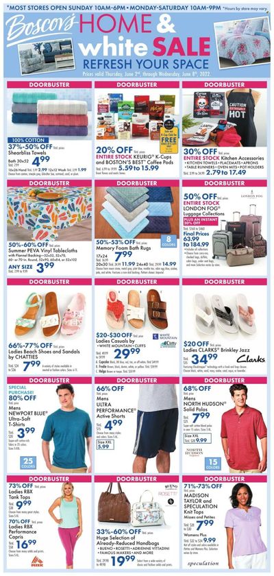 Boscov's (CT, DE, MD, NJ, NY, PA) Weekly Ad Flyer June 2 to June 9