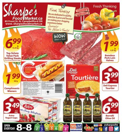 Sharpe's Food Market Flyer June 2 to 8
