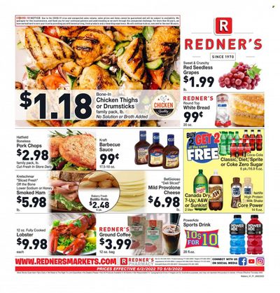 Redner's Markets (DE, MD, PA) Weekly Ad Flyer June 2 to June 9