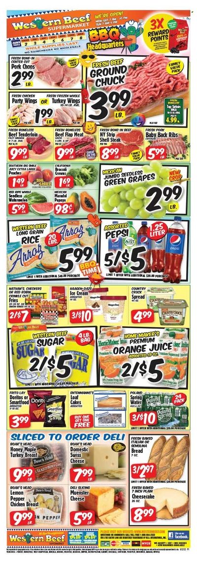Western Beef (FL, NY) Weekly Ad Flyer June 2 to June 9