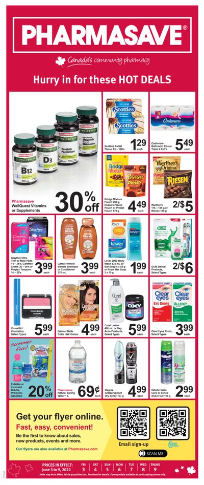 Pharmasave (ON) Flyer June 3 to 9