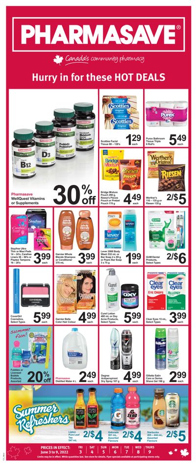 Pharmasave (West) Flyer June 3 to 9
