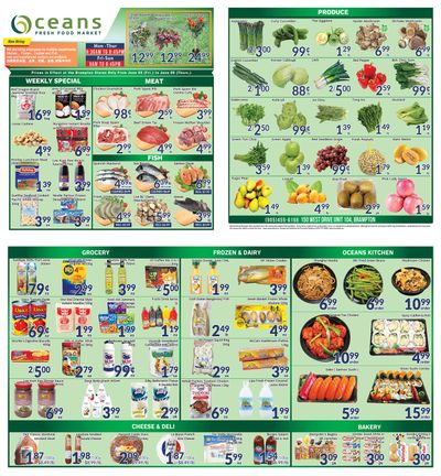 Oceans Fresh Food Market (Brampton) Flyer June 3 to 9