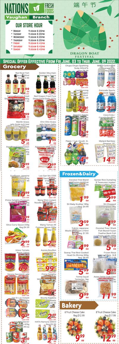 Nations Fresh Foods (Vaughan) Flyer June 3 to 9
