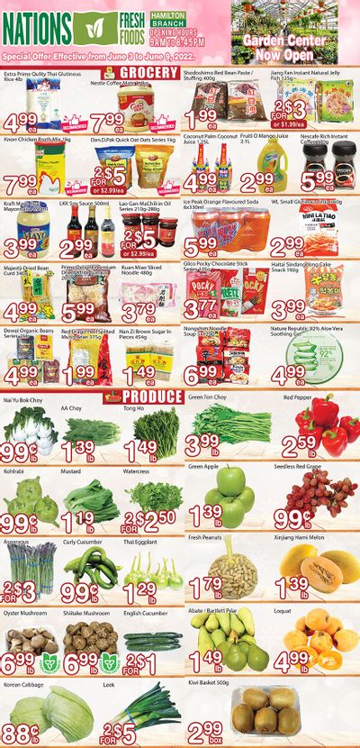 Nations Fresh Foods (Hamilton) Flyer June 3 to 9