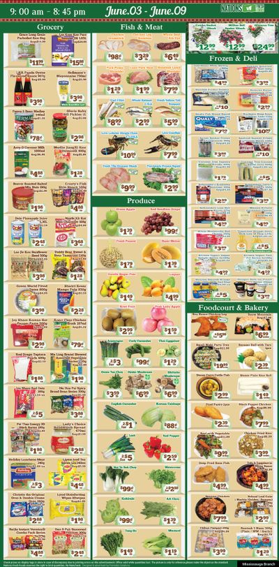 Nations Fresh Foods (Mississauga) Flyer June 3 to 9