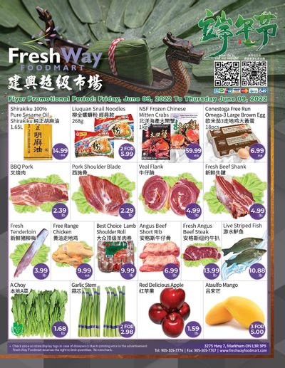 FreshWay Foodmart Flyer June 3 to 9