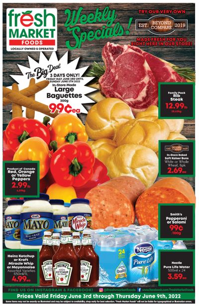 Fresh Market Foods Flyer June 3 to 9