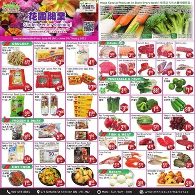 Ethnic Supermarket (Milton) Flyer June 3 to 9
