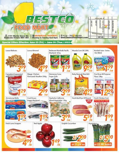BestCo Food Mart (Etobicoke) Flyer June 3 to 9