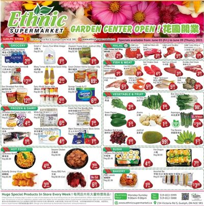 Ethnic Supermarket (Guelph) Flyer June 3 to 9