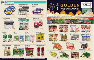 Golden Fresh Market Flyer June 3 to 9