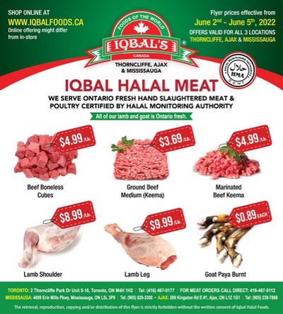 Iqbal Foods Flyer June 2 to 5