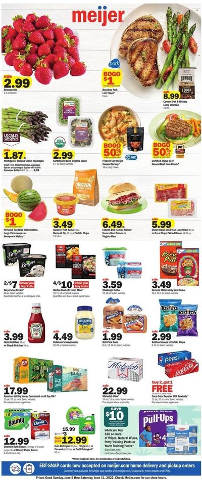 Meijer (IN) Weekly Ad Flyer June 3 to June 10