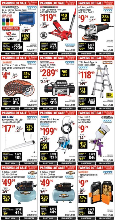 Harbor Freight Weekly Ad Flyer June 3 to June 10