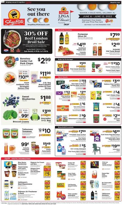 ShopRite (CT, DE, MD, NJ, NY, PA) Weekly Ad Flyer June 3 to June 10