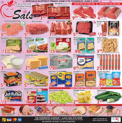Sal's Grocery Flyer June 3 to 9