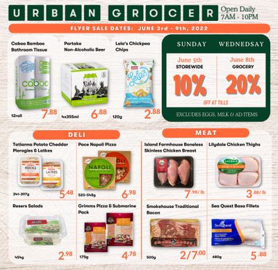Urban Grocer Flyer June 3 to 9