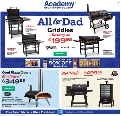 Academy Sports + Outdoors (AL, AR, GA, LA, MO, NC, SC, TN, TX) Weekly Ad Flyer June 5 to June 12