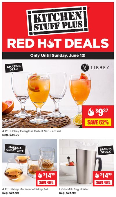 Kitchen Stuff Plus Red Hot Deals Flyer June 6 to 12