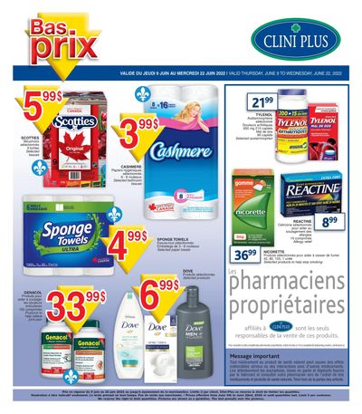 Clini Plus Flyer June 9 to 22